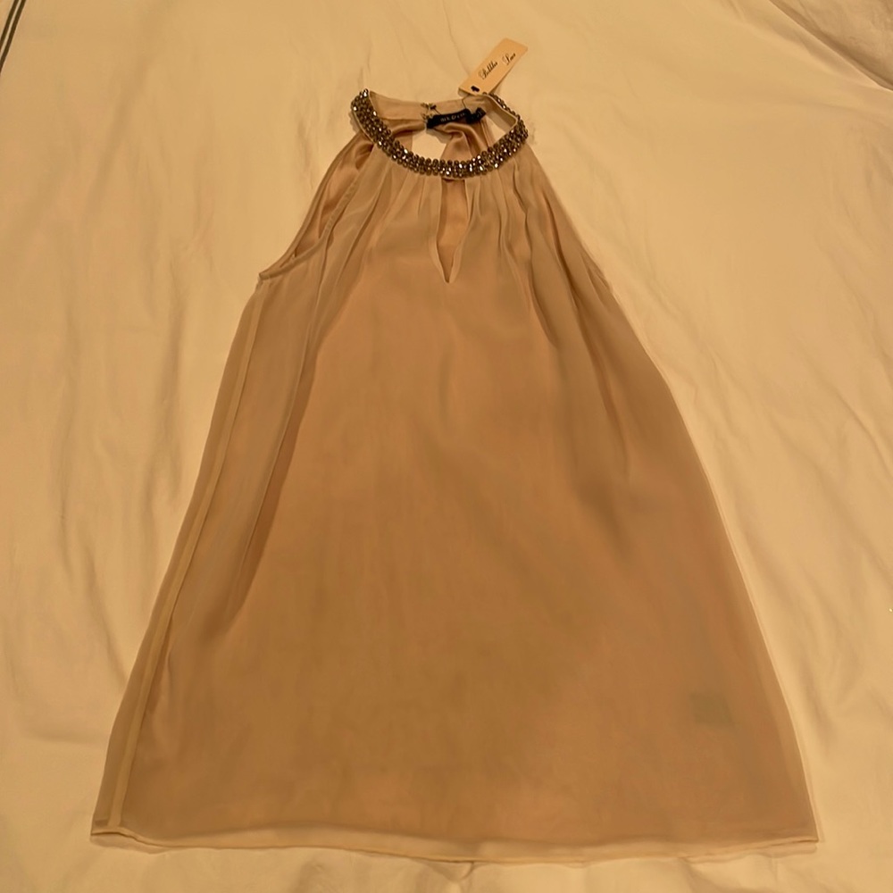 Never worn dress purchased at bobbles and lace